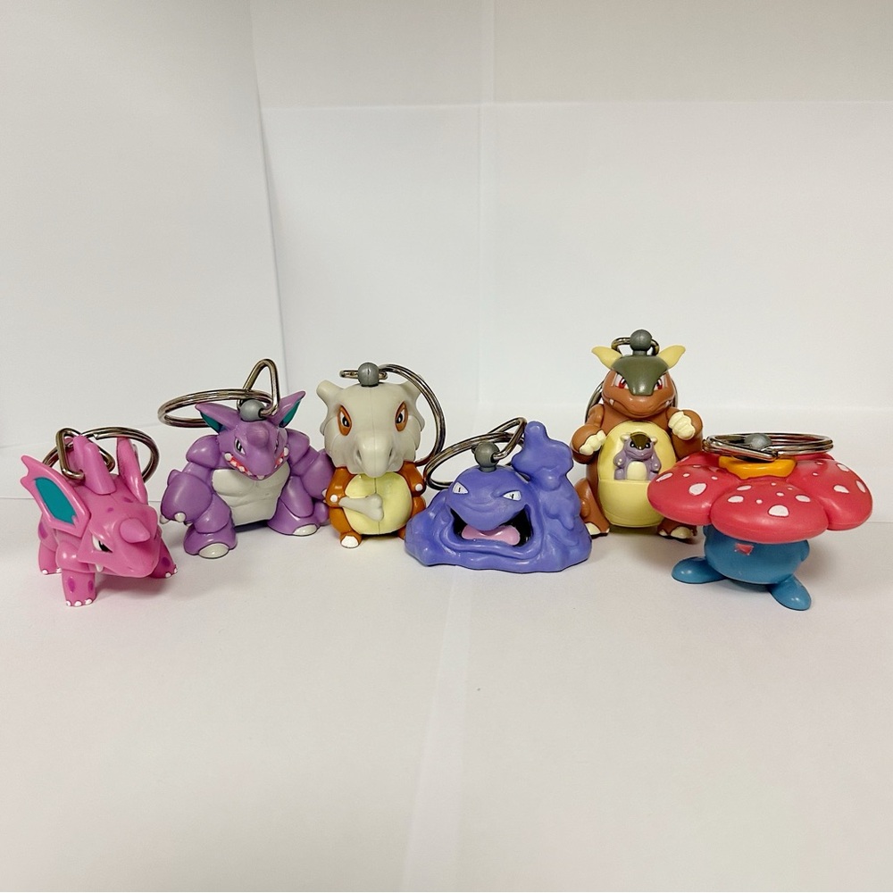 Vintage Pokemon Keychains